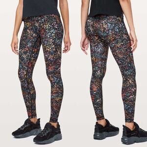 lululemon athletica Multicolor Patterned Leggings